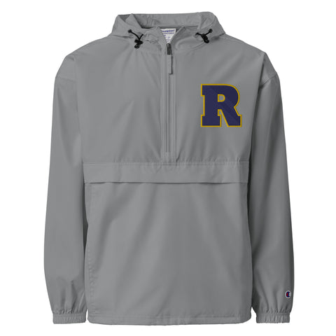 RJRL R Embroidered Champion Packable Jacket