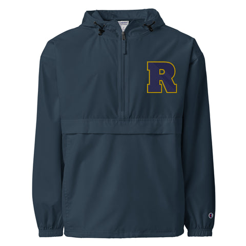 RJRL R Embroidered Champion Packable Jacket