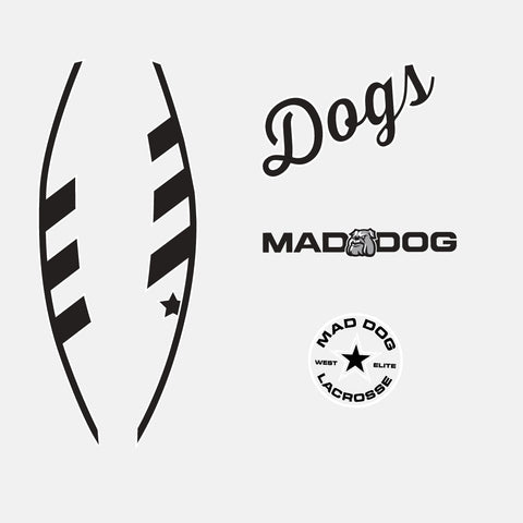 Mad Dog Decal Only