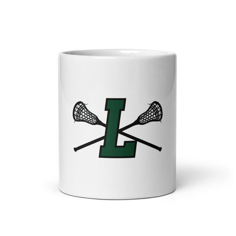 LL White glossy mug