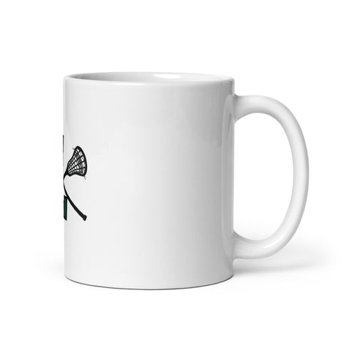 LL White glossy mug