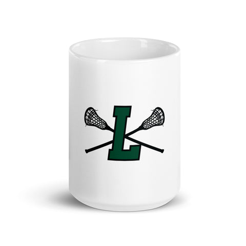 LL White glossy mug