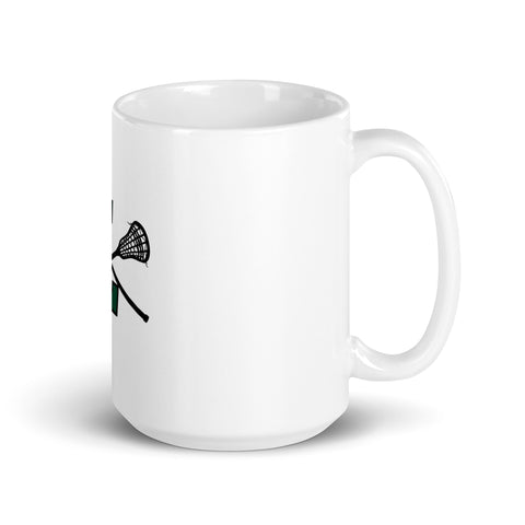 LL White glossy mug